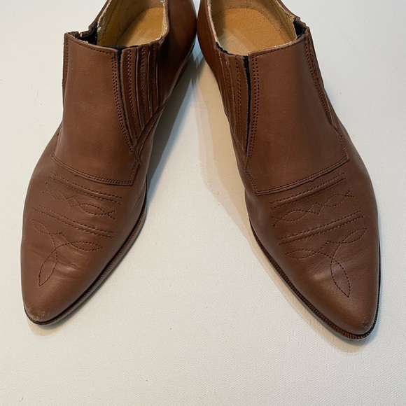 Chilis Elegant Brown Women's shoes Booties Loafers Size 8 SB-5 - Picture 3 of 10